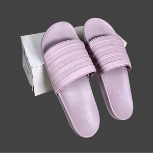Adidas Men’s Adilette Comfort Purple Slides Sz 13